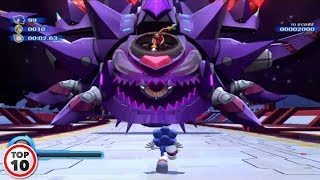 Top 10 Sonic Boss Fights [upl. by Grantham]