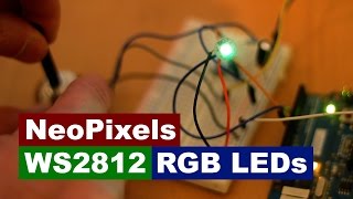 NeoPixelsWS2812B  One wire RGB wonders [upl. by Enneirda296]