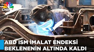 ABDde ISM İmalat Endeksi Ekimde Beklentileri Karşılayamadı [upl. by Ede]