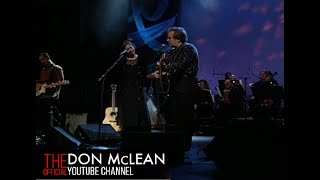 Don McLean feat Nanci Griffith  And I Love You So Live in Austin [upl. by Anelak]