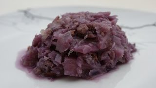 Une recette de chou rouge aux lardons au thermomix de Vorwerk [upl. by Ettelrats]