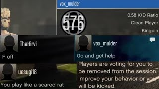 This Griefer Who Preyed On A Low level Called For Backup In Gta Online [upl. by Aiva]