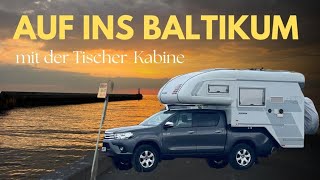 TOUR DURCHS BALTIKUM MIT DER TISCHER KABINE  Teil 1  Ostseekabine [upl. by Neiht]