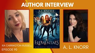 Author Interview A L Knorr ‘Readers Favorite’ Gold Medallist and Multiple Book Series Entry Points [upl. by Drarreg]