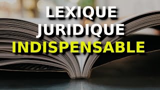 Le lexique juridique  un atout pour réussir sa L1 Droit [upl. by Emeric]