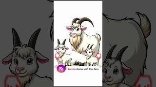 The Three Billy Goats Gruff audiobook booktok bilingualstories [upl. by Lorry]