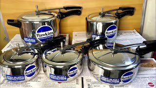 Hawkins stainless steel pressure cooker review  Detailed review Hawkins steel pressure cooker [upl. by Nilcaj642]