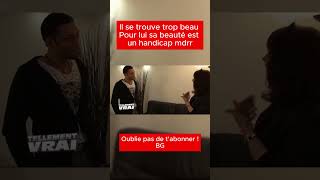 Il se trouve trop beau  Pour lui sa beauté est un handicap  reportage humour prank drole [upl. by Nevets]