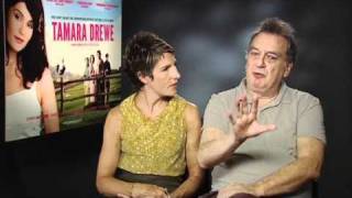 Stephen Frears and Tamsin Greig chat to us about Tamara Drewe  Empire Magazine [upl. by Corbett]