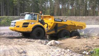 Volvo Articulating Hauler Operators Video  Know Your Hauler ART A25FA40FS [upl. by Trocki147]