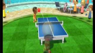 Wii Sport Resort Table Tennis Master 2500 [upl. by Cumings812]