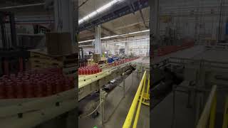 Bottle conveyor automation machines industrial industrialautomation [upl. by Nehtanhoj]