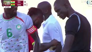 GHANA VS NIGER  AFCON QUALIFIERS  LIVE WATCHALONG [upl. by Ladnyk]