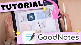 TUTORIAL de GOODNOTES Los secretos de una AGENDA DIGITAL😱 [upl. by Nauhs]