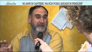 40 anni in cantiere ma non posso andare in pensione [upl. by Au]