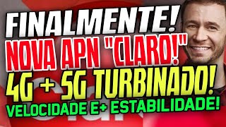 CONFIGURANDO APN CLARO 2023  MELHOR APN CLARO 2023 [upl. by Bazar]