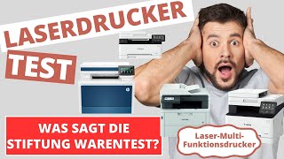 Laserdrucker Test  Was empfiehlt Stiftung Warentest Multifunktionsdrucker [upl. by Zamora]