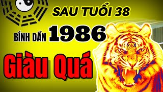 Cuộc đời Bính Dần 1986 sau tuổi 38 giàu to vào thời điểm này theo thầy tử vi báo tiên trước [upl. by Neened]