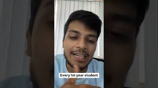 The Reality of FirstYear Students Hyping Top College Admission iit btech engineer engineer [upl. by Oiludbo]