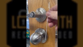 Removing Door Knobs With No Screws  How to Find the Door Knob Screws [upl. by Eidde]