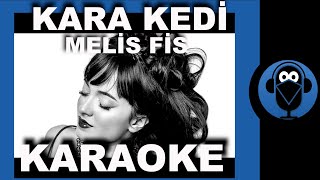 KARA KEDİ  MELİS FİS Karaoke  COVER [upl. by Lubbock]