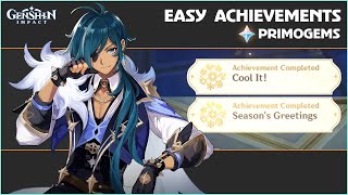 Tips and Tricks to Complete This Achievements  Easy Primogem  Genshin Impact [upl. by Adiaj]