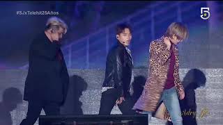 Super Junior Otra vez en Telehit 25 años HD [upl. by Lebar]