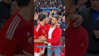 Zvezda deklasirala Albu 🔥kkcrvenazvezda novakdjokovic basketball goat euroleague [upl. by Enneirda]