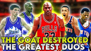 How Michael Jordan Destroyed The Greatest NBA Duos [upl. by Treiber524]