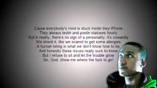 Hopsin  Whats My Purpose LYRICS ONSCREEN [upl. by Atnauq]