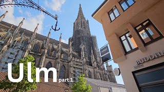 Ulm Germany  Virtual Walk 4K 60 fps [upl. by Ettolrahc]