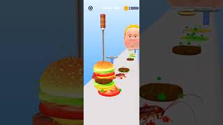 XXL Sandwich 🍔 Make Extra Large Hamburger Cheese Burger part 1852 xxlsandwich viral shortsvideo [upl. by Suzie]