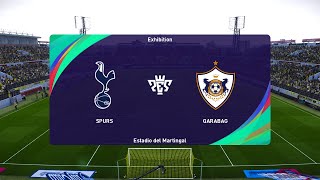 Tottenham Hotspur vs Qarabağ 26092024 UEFA Europa League PES 2021 [upl. by Spring]