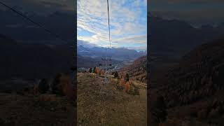 Chairlift Languard Pontresina Switzerland [upl. by Ardnaek980]