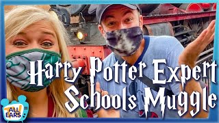 A Harry Potter Expert Schools a Muggle in Universal Orlando [upl. by Fleck599]