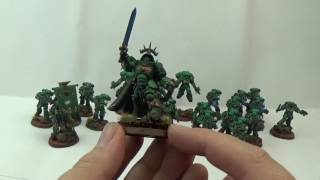 Warhammer 40k Dark Imperium Primaris Space Marines Salamanders Army  Painted [upl. by Atteuqahc]