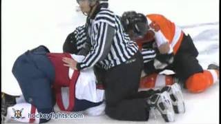 Danick Paquette vs Tyler Hostetter Sep 15 2011 [upl. by Hasila]