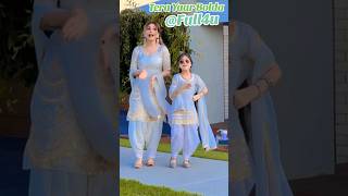 Punjabi suit  punjabi dance on surjit bindrakhia tera yaar bolda trend punjabisuit punjabisong [upl. by Goldfinch741]