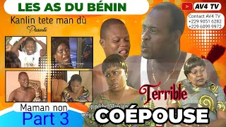 Les AS du Bénin dans MAMANNON Terrible coépouse  3 [upl. by Gristede]