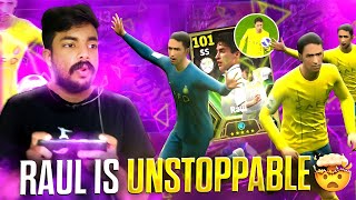 EPIC RAUL GAMEPLAY REVIEW🤯🔥  3 HAT TRICK IN 4 MATCH 🥶🔥 [upl. by Roer]