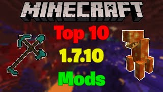 Top 10 Mods For Minecraft 1710 2020 [upl. by Bigg71]