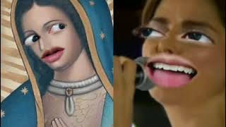 La Guadalupana Itati Cantoral  Tiktok parodia [upl. by Ekralc112]