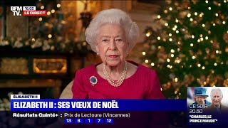 Lors de ses vœux de Noël Elizabeth II confie que le prince Philip lui quotmanque cruellementquot [upl. by Ybba698]