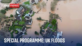 Sky News Special programme on the UK floods [upl. by Geesey959]