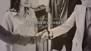 POWERFUL SUBLIMINALopportunity magnet ✨ subliminal for open doors fruitful meetings  serendipity [upl. by Alrad]