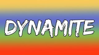 BTS  Dynamite Lyrics [upl. by Lynden]