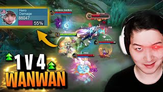 This is why Wanwan is new meta in dark system  Mobile Legends [upl. by Faludi]