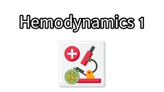 General pathology Hemodynamics part 1  physiological and pathological thrombosis [upl. by Yejus]