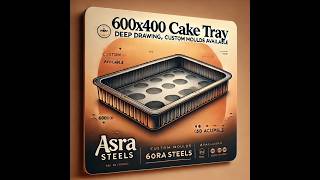 600x400 Cake Tray 60 Cups  Custom Moulds amp Deep Drawing by Asra Steels cakepans [upl. by Anehc]