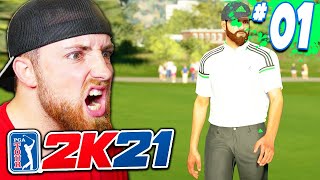 The Start PGA Tour 2K21 Career Mode Gameplay 1 [upl. by Cherianne]